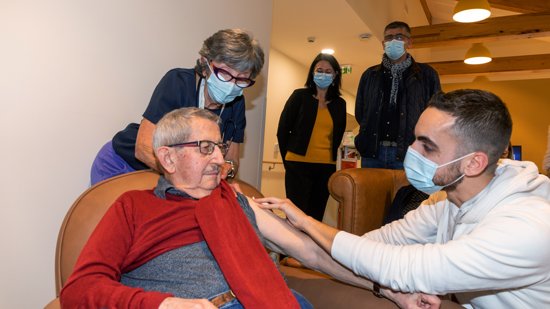 Vaccination : premières doses administrées au Village Landais Alzheimer