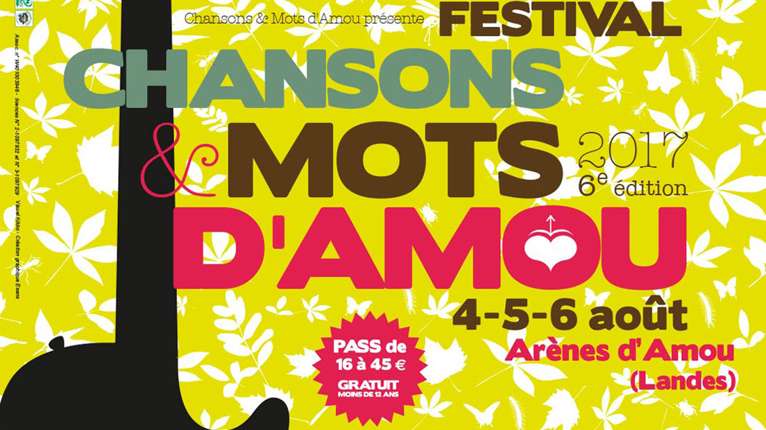 Musique | Festival Chansons & Mots d'Amou à Amou