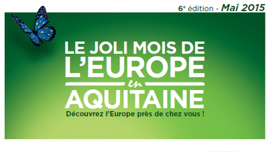Le joli mois de l'Europe en Aquitaine