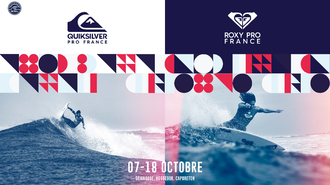 Surf | Quiksilver Pro et Roxy Pro, championnats du monde de surf masculin et féminin à Hossegor