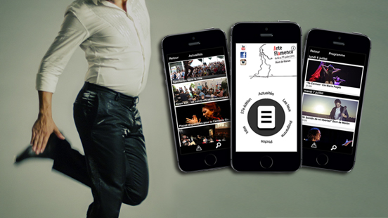 Téléchargez l'application mobile Arte Flamenco!
