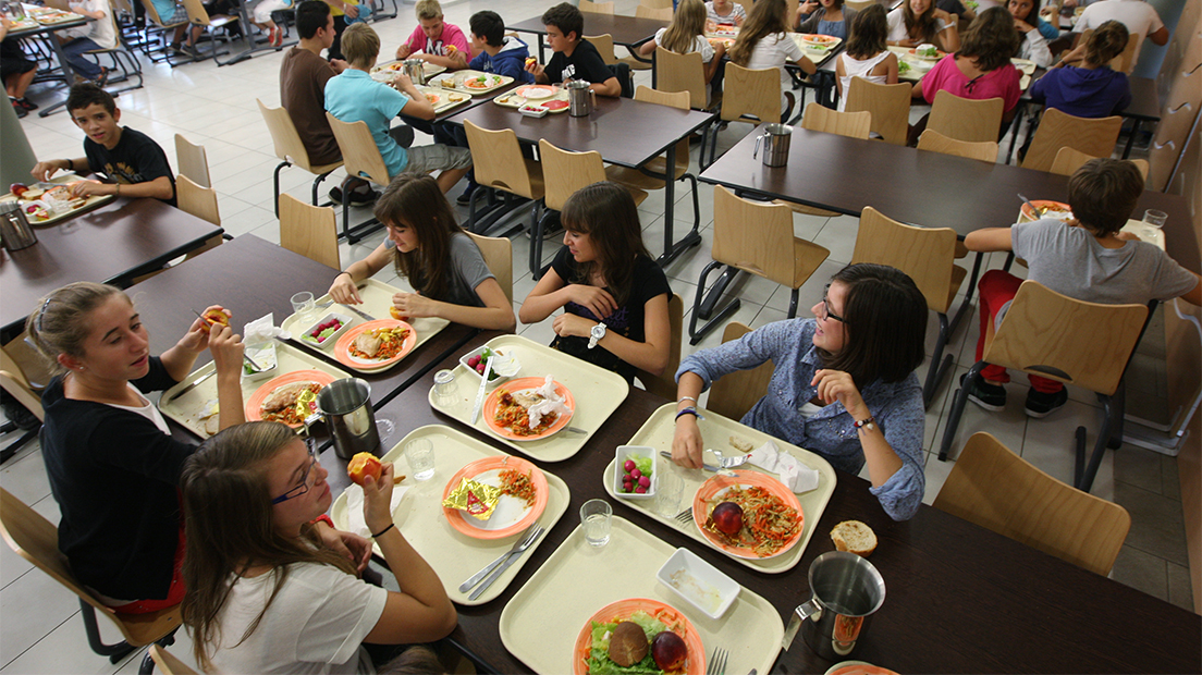 Collèges : Le prix du repas à la cantine reste stable
