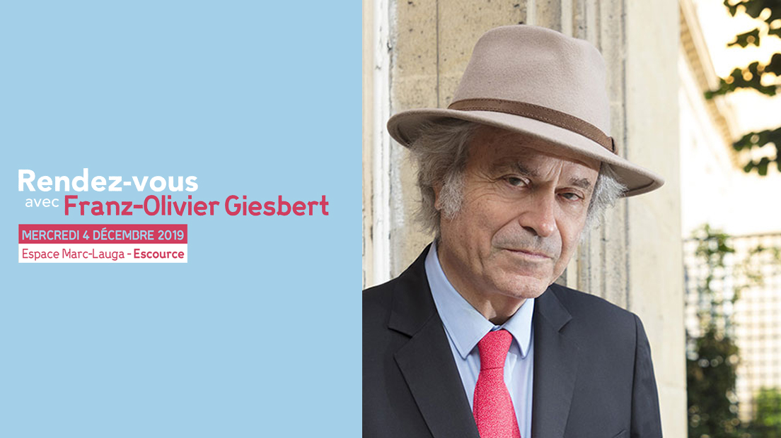 Rendez-vous littéraire avec Franz-Olivier Giesbert